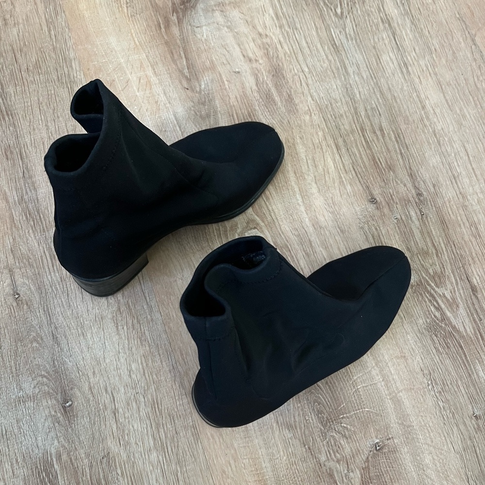 Rieker boots.  Black nylon size 37